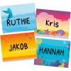 Eureka Crayola Crayons Self-Adhesive Student Name Tags for Teachers, 2.75″ x 2.25″, 40 Pieces(Seas the Day)