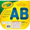 Eureka Crayola Letter, Number, Punctuation Mark, and Symbol Classroom Decorations for Teachers, 4″ H, 178 Pieces, Red(Blue Crayola)