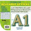 Eureka Crayola Letter, Number, Punctuation Mark, and Symbol Classroom Decorations for Teachers, 4″ H, 178 Pieces, Red(Curiosity Garden)