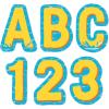 Eureka Crayola Letter, Number, Punctuation Mark, and Symbol Classroom Decorations for Teachers, 4″ H, 178 Pieces, Red(Seas the Day)