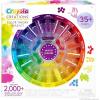 Fashion Angels Crayola Creations Color Theory Bead Kit, Multicolored 2,000+ Bead Set & Wheel, DIY Jewelry Kit for Kids, Teen Girls & Boys