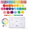 Fashion Angels Crayola Creations Color Theory Bead Kit, Multicolored 2,000+ Bead Set & Wheel, DIY Jewelry Kit for Kids, Teen Girls & Boys