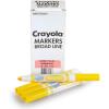 Crayola 12 Count Washable Bulk Markers, Green(Yellow)