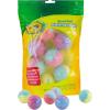 Crayola Colorful Scented Bath Bombs for Kids, Color You Bath Non-Toxic Bathbomb Fizzies for Boys Girls Holiday Stocking Stuffer, Grape Jam, Laser Lemon, Cotton Candy, & Bubble Gum Scents(7 Count (Pack of 1))