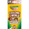 Crayola Colors of the World Markers 24 Count(24 Count (Pack of 1))