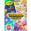 Crayola Colossal Collection of Coloring, 288 Coloring Book Pages, 2 Sticker Sheets, Coloring Book for Kids & Adults, Toddler Travel Activity, 3+