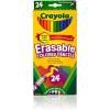 Crayola Erasable Colored Pencils (24ct), Kids Coloring Pencils for Coloring Books, Assorted Colors, Arts & Crafts Supplies, Gifts, Ages 6, 7, 8