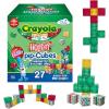 Crayola Holiday Magnetic PIP Cubes, Mini Magnetic Blocks Playset, STEM & Montessori Building & Educational Toys for Kids, Travel Toys for Boys and Girls Ages 3+, 27-Piece Set