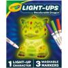Crayola Light Ups Dragon, Reusable Holiday Craft, Light Up Toy, Indoor Holiday Decor, Toys for Kids, Arts & Crafts, Dragon Gift, 4+(Dragon)