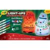 Crayola Light-Ups – Santa, Light Up Santa Toy, Reusable Holiday Craft, Glow in The Dark, Indoor Holiday Decoration Craft, Gift for Kids(Santa/Snowman)