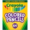 Crayola Mini Colored Pencils (Colors may vary), Coloring Supplies for Kids, 64 Count, Gift(64 Count (Pack of 1))