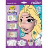 Crayola POPS 3D Frozen Activity Set, Kids Coloring Set & Craft Kit, Includes Stickers & Markers, Frozen Gift for Girls & Boys, 5+