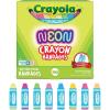 Crayola Shaped Neon Antibacterial Bandages for Kids, 100 CT – Adhesive Bandages for Minor Cuts, Scrapes, & Burns. Great Stocking Stuffer or White Elephant Gift