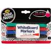 Crayola Take Note Chisel Tip Dry Erase Markers, Kids at Home Activities, Broad Line, Multicolor, 4 Count(Fine Line Multicolor)