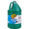 Crayola Washable Paint (1 Gallon), White Paint, Bulk Classroom Supplies for Teachers, Washable Paint for Kids, Nontoxic, 3+(Green)