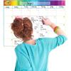 Dry Erase Calendar Board – Whiteboard for Family Schedules, School Classrooms, or Office Use, Great for Teachers and Kids, Large Size, White