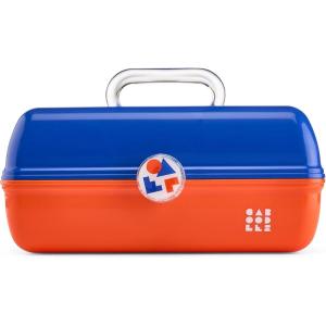Caboodles On-The-Go-Girl Case(Blue Orange School Spirit)