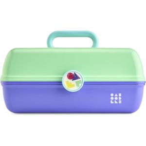 Caboodles On-The-Go-Girl Case(Crayola’s Magic Mint Over Violet Blue)