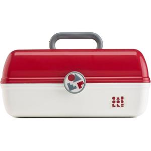 Caboodles On-The-Go-Girl Case(Crimson White School Spirit)
