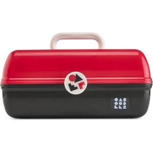 Caboodles On-The-Go-Girl Case(Red Black School Spirit)