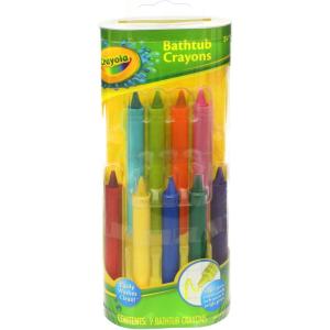 Crayola Bathtub Crayons, Assorted Colors 10 ea