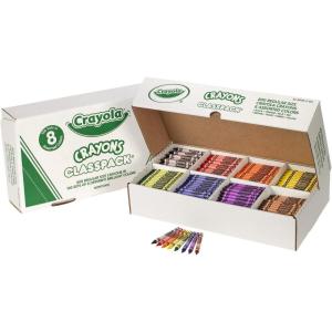 Crayola Colors of The World Bulk Crayon Classpack (480ct), 24 Skin Tone Crayon Colors, Classroom Supplies for Teachers, Ages 3+(1 Count (Pack of 800))