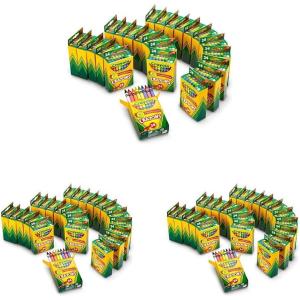 Crayola Crayons Bulk (24 Packs), Coloring Book Supplies, Presharpened Crayons for Kids, Stocking Stuffers, Preschool Classroom Supplies, Gifts, Ages 3+(576 Count (Pack of 3))