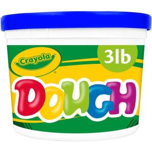 Crayola Dough – Purple (3lb), Bulk Modeling Dough for Kids, Clay Alternative, Resealable Tub, Ages 3+, Great for Kids Arts & Crafts(Blue)