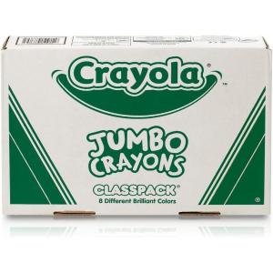 Crayola Jumbo Crayons Classpack (200ct), Large Toddler Crayons, Bulk School Supplies, Essential Preschool & Kindergarten Art Supplies for Teachers
