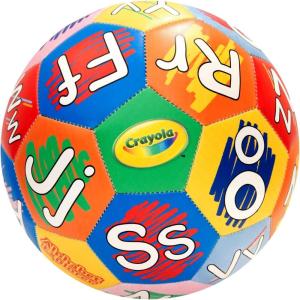 Crayola Official Soccer Ball – Unisex Kids – Multiplication Size 3(Alphabet)