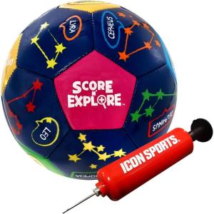 Crayola Official Soccer Ball – Unisex Kids – Multiplication Size 3(Constellation)