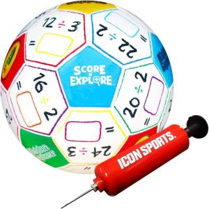 Crayola Official Soccer Ball – Unisex Kids – Multiplication Size 3(Division Box)