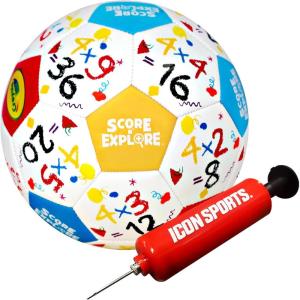 Crayola Official Soccer Ball – Unisex Kids – Multiplication Size 3(Multiplication)