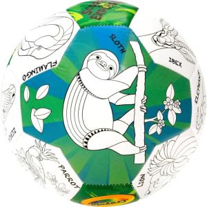 Crayola Official Soccer Ball – Unisex Kids – Multiplication Size 3(Zoo Animal)