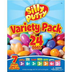 Crayola Silly Putty Bulk Variety Pack (24ct), Assorted Soft Sensory Putty, Kids Fidget Toys, Goodie Bag & Treasure Box Sensory Toys, Gift for Kids, Ages 4+ [Amazon Exclusive]