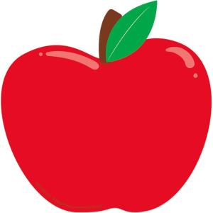 Eureka Crayola Crayons Paper Cut-Out Classroom Decorations for Teachers, 36 Pieces(Apple)