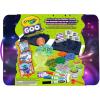 Crayola Goo All-in-1 Sensory Station, Galactic Slime Making Kit for Kids, Less Mess, DIY Arts & Crafts Set, Gifts for Kids, Ages 6+