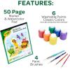 Crayola Kids Paint Set, Washable Kids Paint, Craft Supplies, Gift for Kids, Ages 3, 4, 5, 6, 7 [Amazon Exclusive](Paint Set)