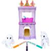 Crayola Scribble Scrubbie Peculiar Pets, Palace Playset with Yeti & Unicorn Toys, Kids Gifts for Girls & Boys, Ages 3, 4, 5, 9(Palace Playset)