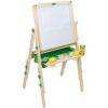 Crayola Wooden Art Easel for Kids, 2-in-1 Dry Erase Board & Chalkboard, Gifts for Toddlers, Ages 3, 4, 5(Super Easel)