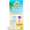 Crayola Bath Time Slime 6 Piece Set, Soaps with Slime Texture & Consistency, Multi Color Bath Soap 6 Pack / 3.6 oz Each, Colors Included: Red, Green, Blue, Purple, Pink, & Orange