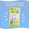Crayola Bath Tub Brush & Finger Paint Soap Set