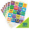 Eureka Crayola Colors of Kindness Stickers for Kids and Teachers, Multicolor, 120 Pieces