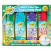 Crayola Bath Fizzies 16 Deluxe Pack, Refreshing Scented Colorful Bath Fizzers for Boys, Girls, & Tweens, 16 Total Fizzies in 4 Assorted Scents & Colors