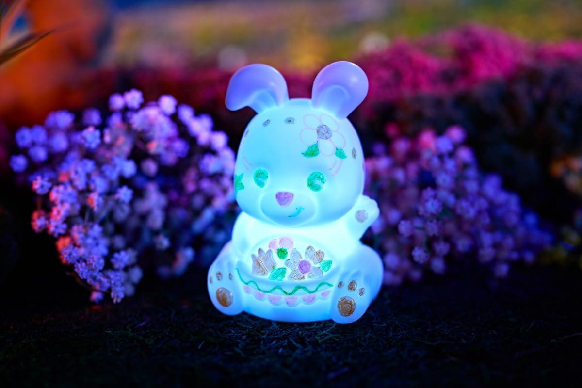 imageCrayola LightUps Chick Recolorable Light Up Chicken Easter Craft Decoration Easter Egg Toy for Kids Basket Stuffer for Kids Ages 4Bunny