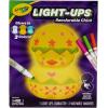 Crayola Light-Ups – Chick, Recolorable Light Up Chicken, Easter Craft Decoration, Easter Egg Toy for Kids, Basket Stuffer for Kids, Ages 4+(Chick)