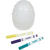 Crayola Light-Ups – Chick, Recolorable Light Up Chicken, Easter Craft Decoration, Easter Egg Toy for Kids, Basket Stuffer for Kids, Ages 4+(Egg)