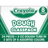 Crayola Dough Classpack – 8 Assorted Colors (48 Count), 3oz Kids Dough, Classroom Supplies, Teacher Must Haves, Nontoxic, Ages 3+(24 Count)