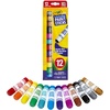 Crayola Quick Dry Paint Sticks (12ct), Washable Paint Set for Kids, Arts & Crafts Supplies, Multi-Surface, Assorted Colors, Kids Gifts(1 Count (Pack of 1))