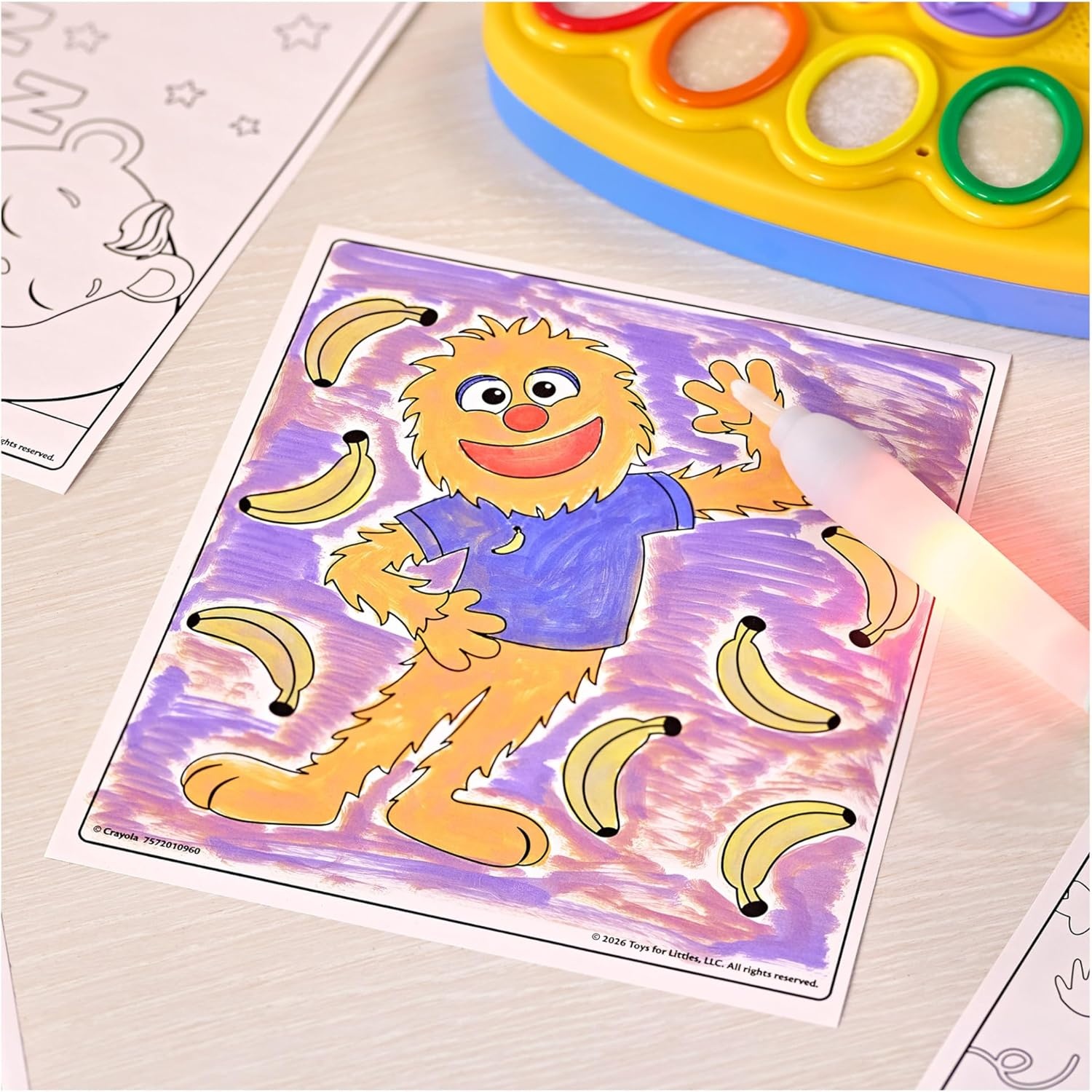image:imageCrayola PAW Patrol Color Wonder Magic Light Brush Mess Free Painting Kit for Kids with Lightup Brush Gift for Toddlers Preschool Art Activities Ages 3Ms Rachel
